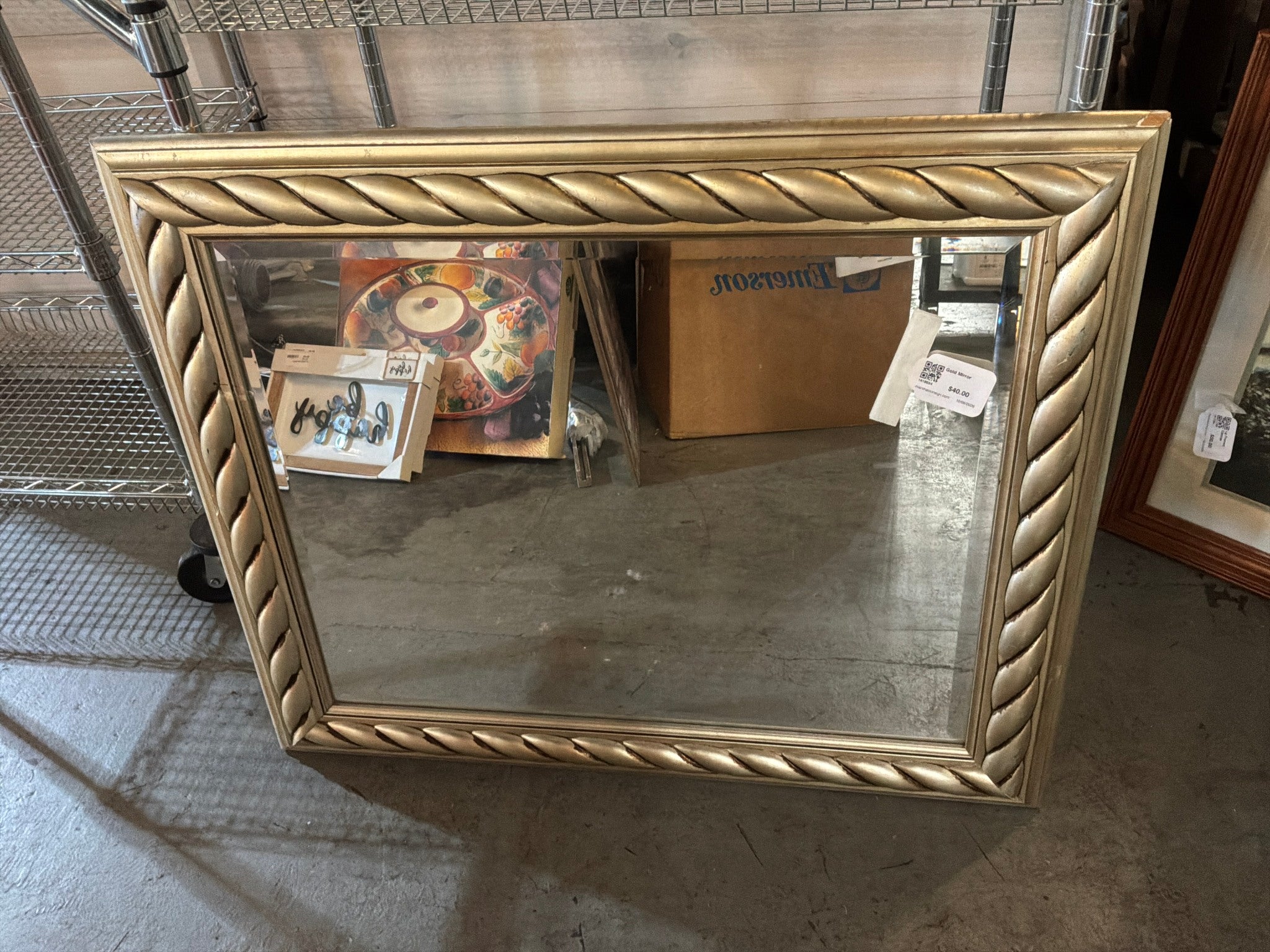 Gold Mirror